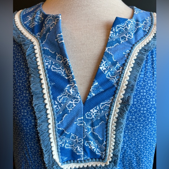 Tunic style easy breezy dress in UPF 50 fabric! - Picture 2 of 6